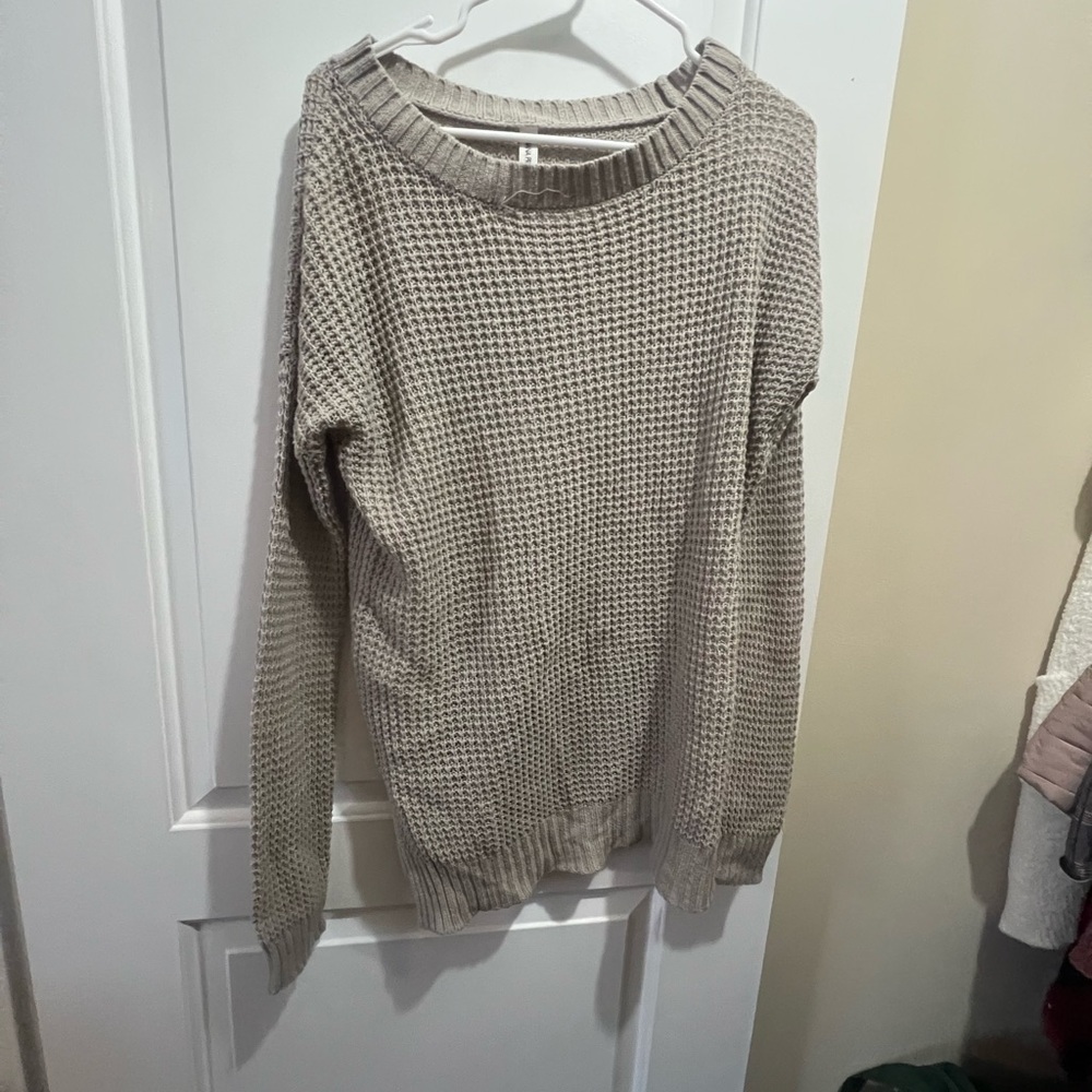 Cozy Beige Sweater